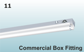 commercial box fitting with aluminium ballast - commercial range lighting luminaires dealer in India - Image