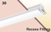 Recess Fittings, energy saving lighting luminaires Distributor and supplier, Shital Electrical & Co, India - Image