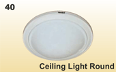 Ceiling Light Round Shape Decorative CFL range lighting Luminaires available in  9 watt , 13 watt, 18 watt - Supplier & Dealer, Shital Electrical & Co - Image